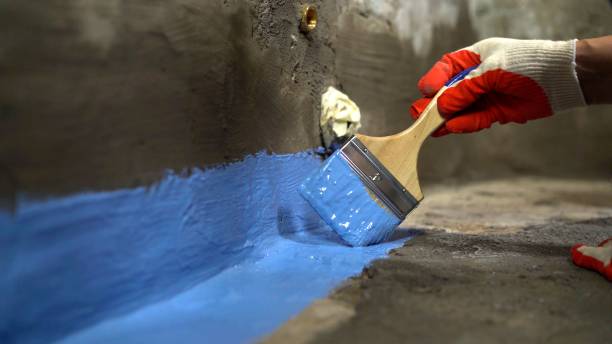 Commercial Interior Drainage System project at a Madison, AL business property by SJ Waterproofing Pros